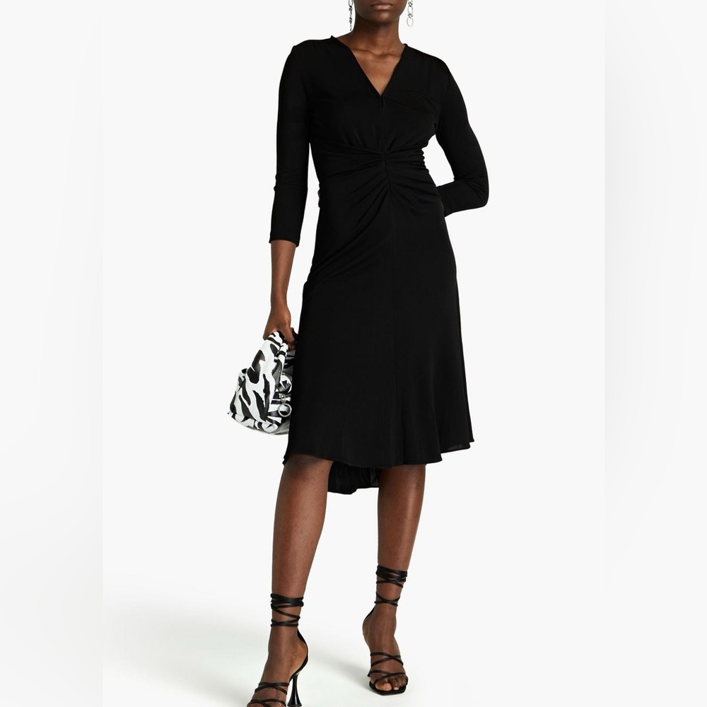 DVF Ruched Dress